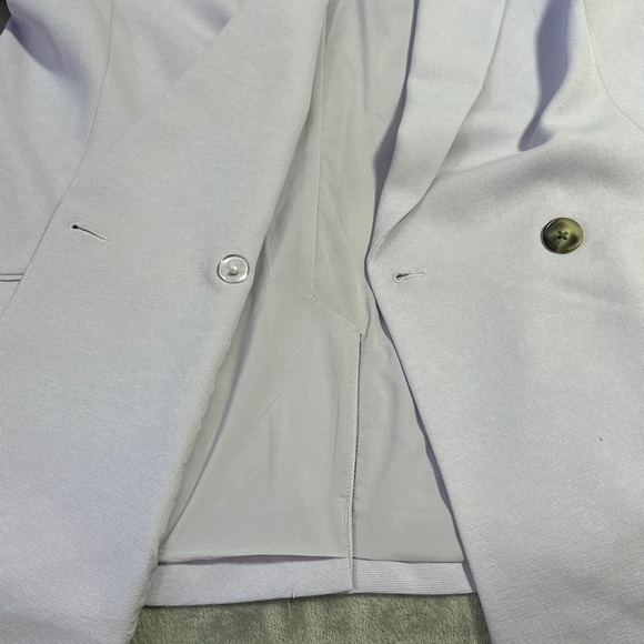 Addition Elle Size 20 Suit Jacket Blazer Pants Purple Lilac Plus-Size Pennington - Picture 13 of 16